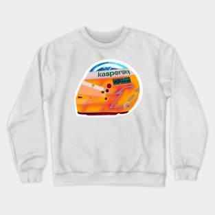 Charles Leclerc French Grand Prix spiderman helmet 2021 Crewneck Sweatshirt